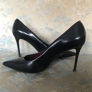 Celine Classic Black Leather Stiletto Pumps